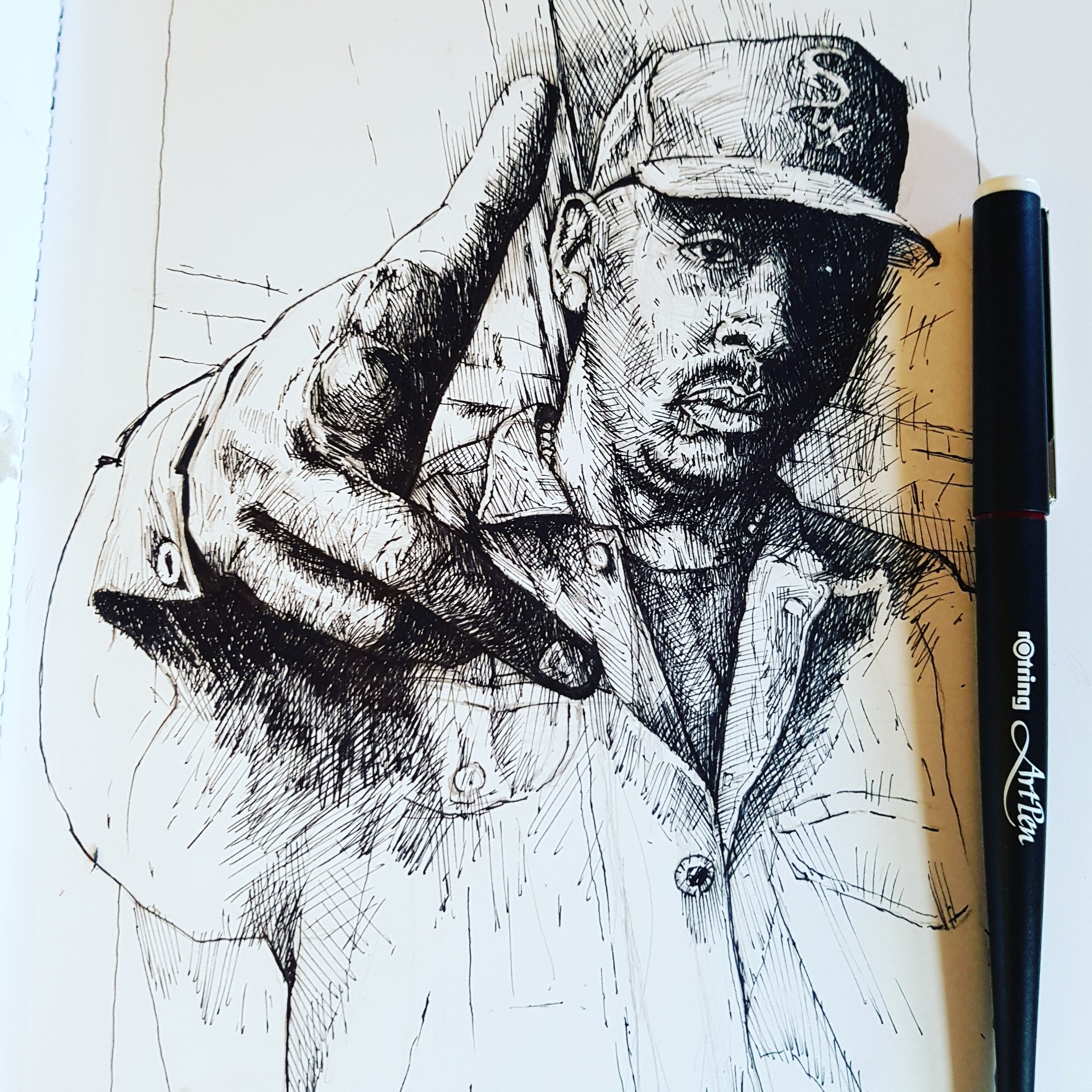 ArtStation Chuck D Public Enemy Portrait