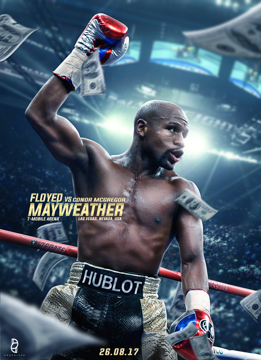 Artstation Floyd Mayweather Poster Work Arka Das