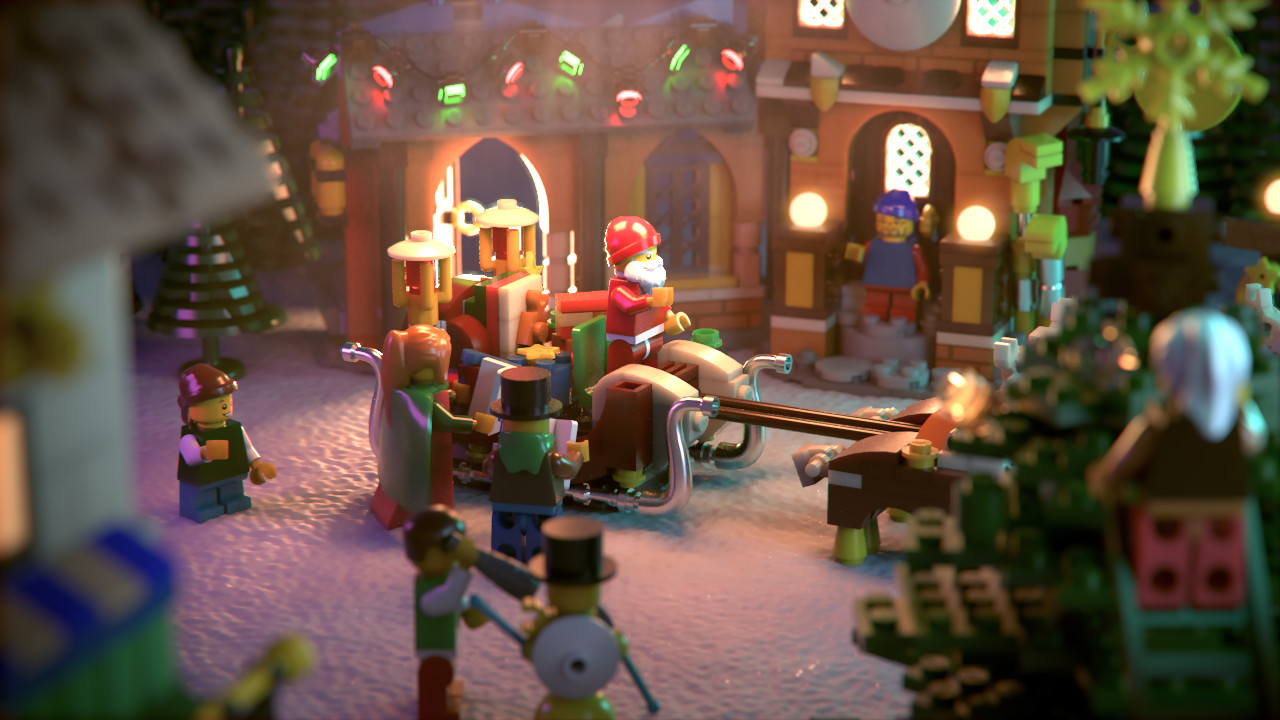 Lighting Challenge 45 : Lego Mecabricks