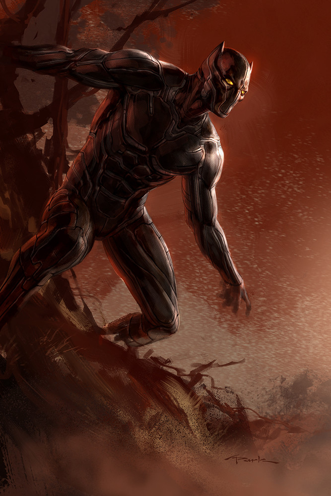 Black Panther version from Captain America: Civil War