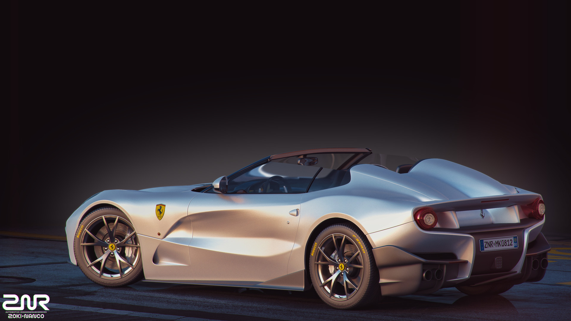 Artstation Ferrari F12 Trs Zoki Nanco Nancorocks Znr3d