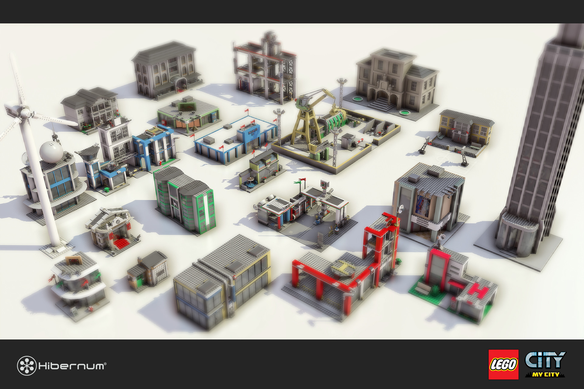 Lego city shop my city