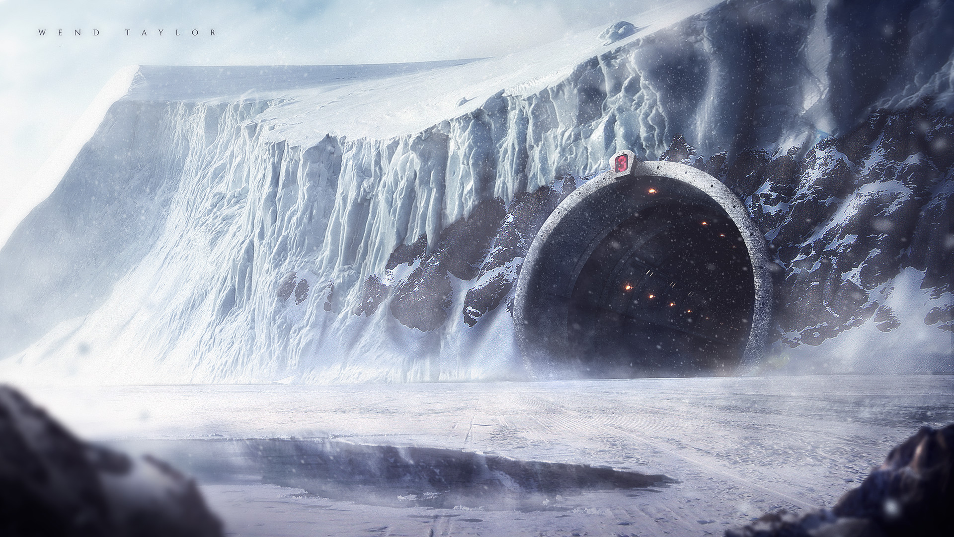 Artstation Siberia 2035 Wend Taylor