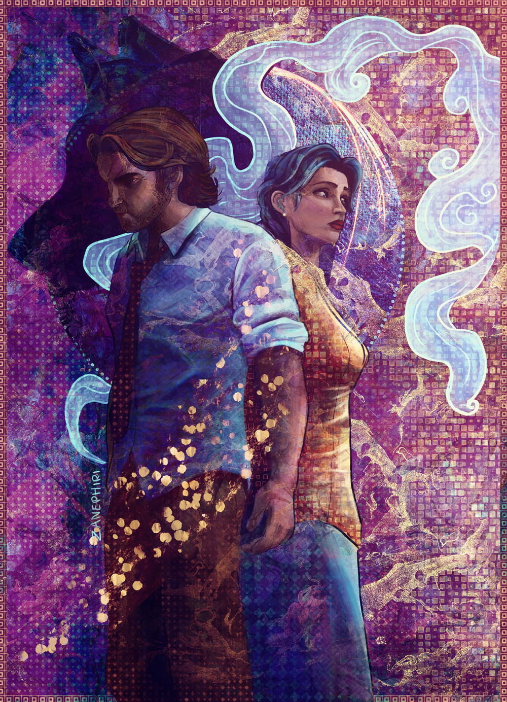 Artstation The Wolf Among Us Zanetta Prenta