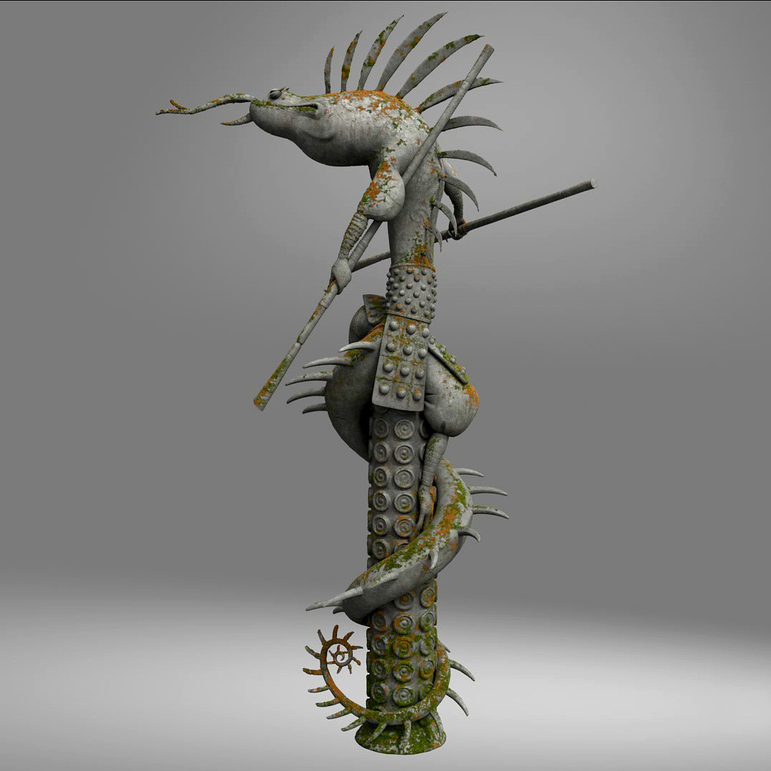 Artstation Statues And Props For Kung Fu Panda 3 Steam Bian