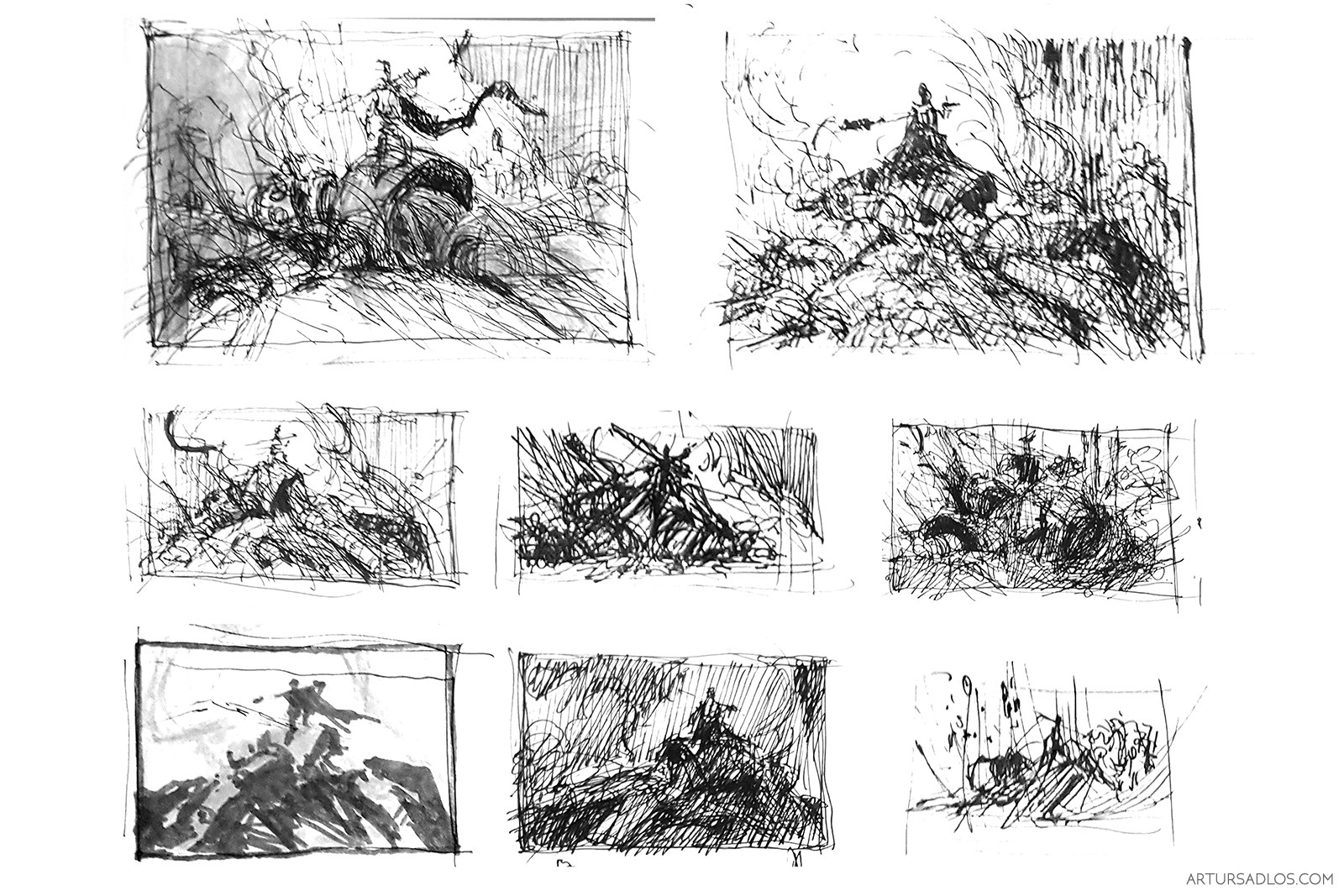 Initial sketches
