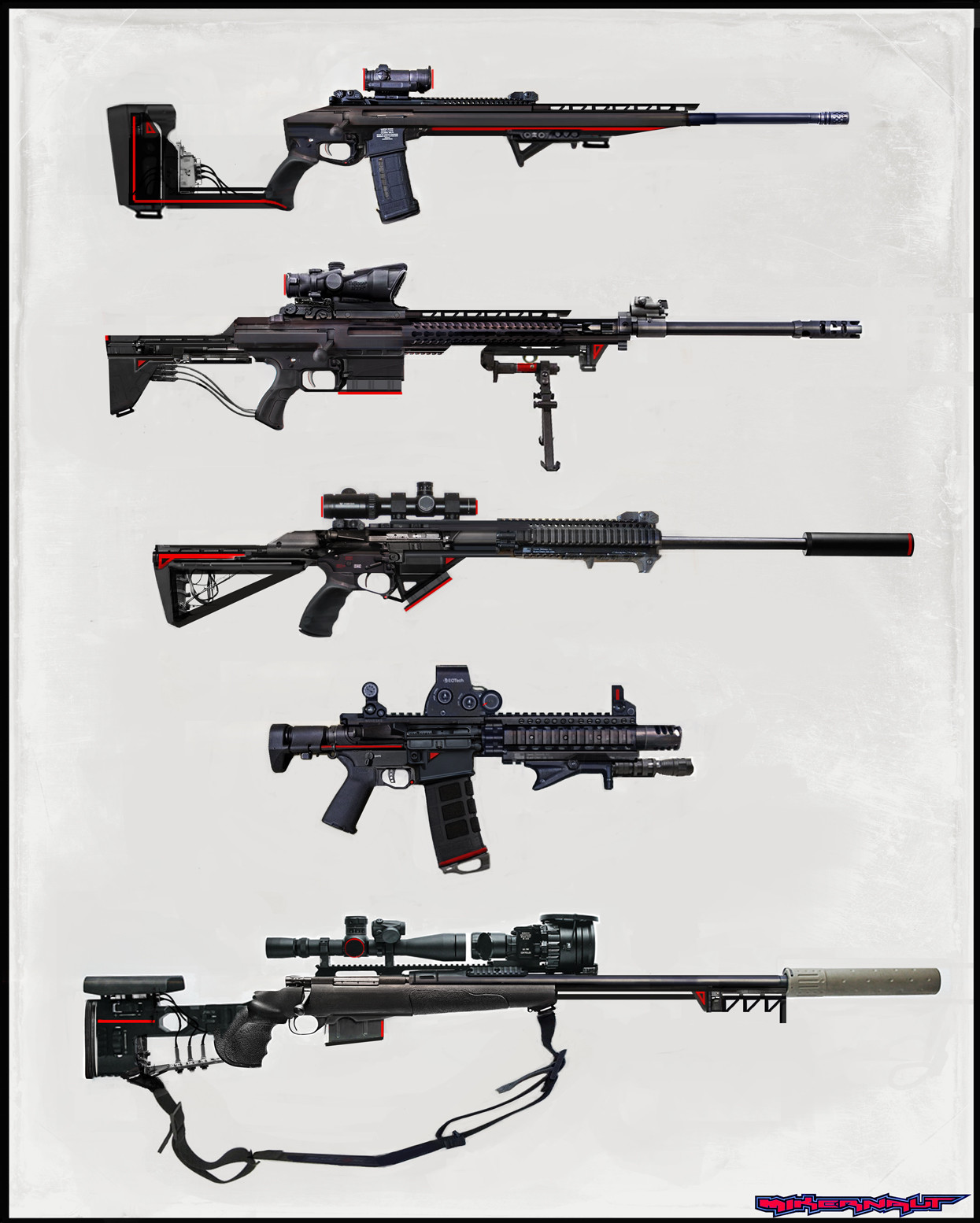 ArtStation - Guns pt 4
