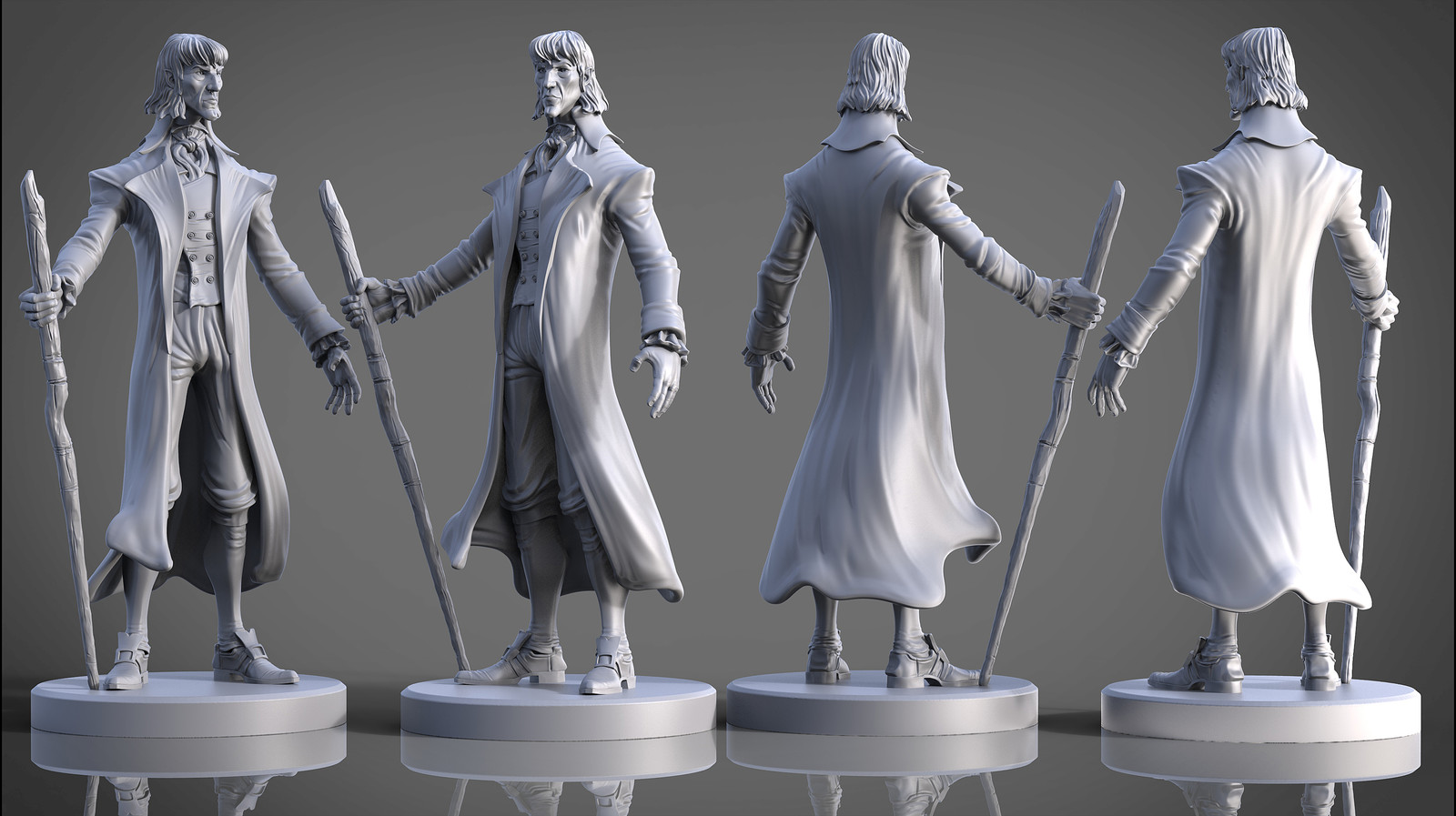 Sleepy Hollow boardgame - first miniature