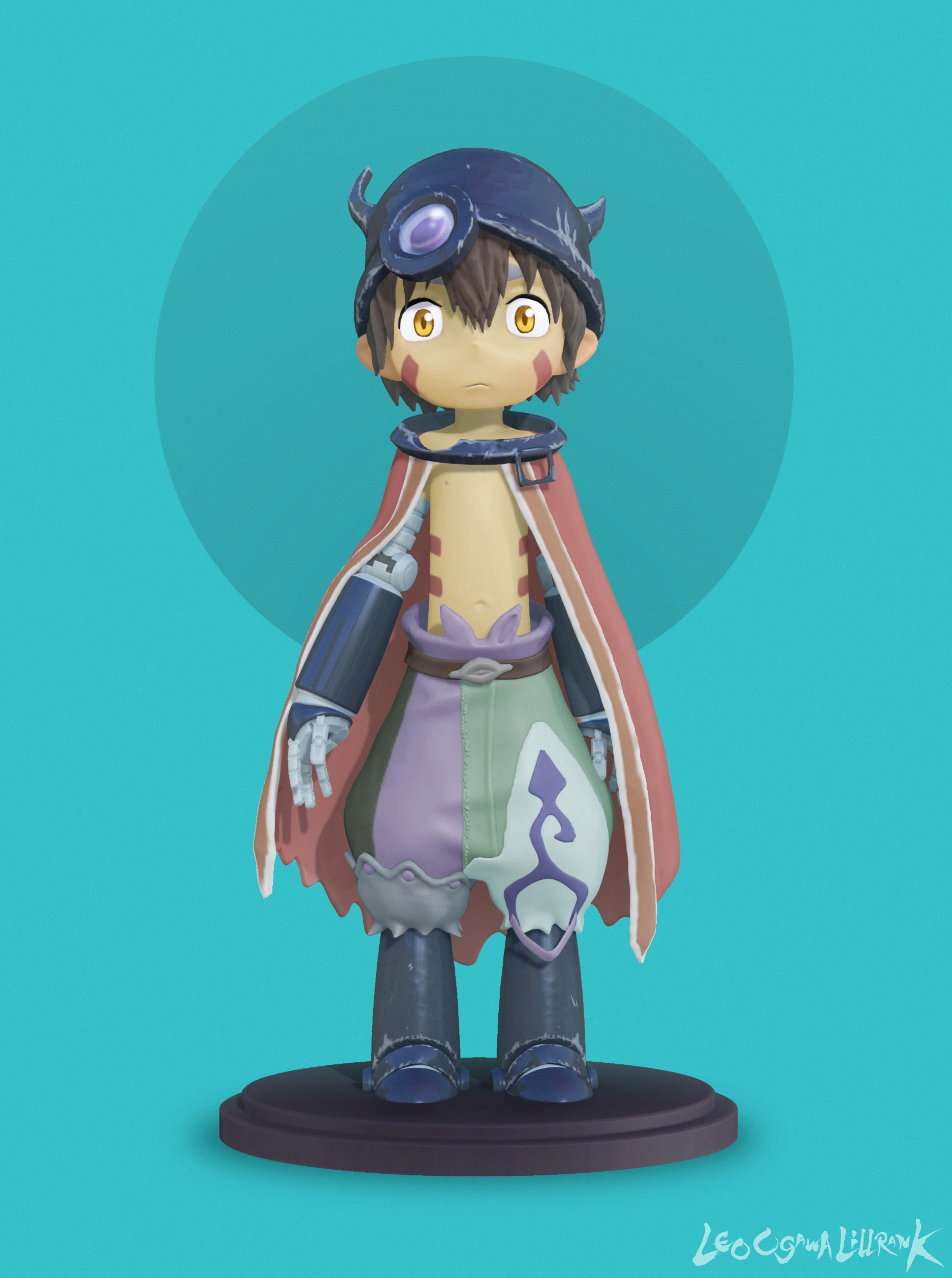 Wallpaper Artstation Reg Made In Abyss Leo Ogawa Lillrank For iPhone Free