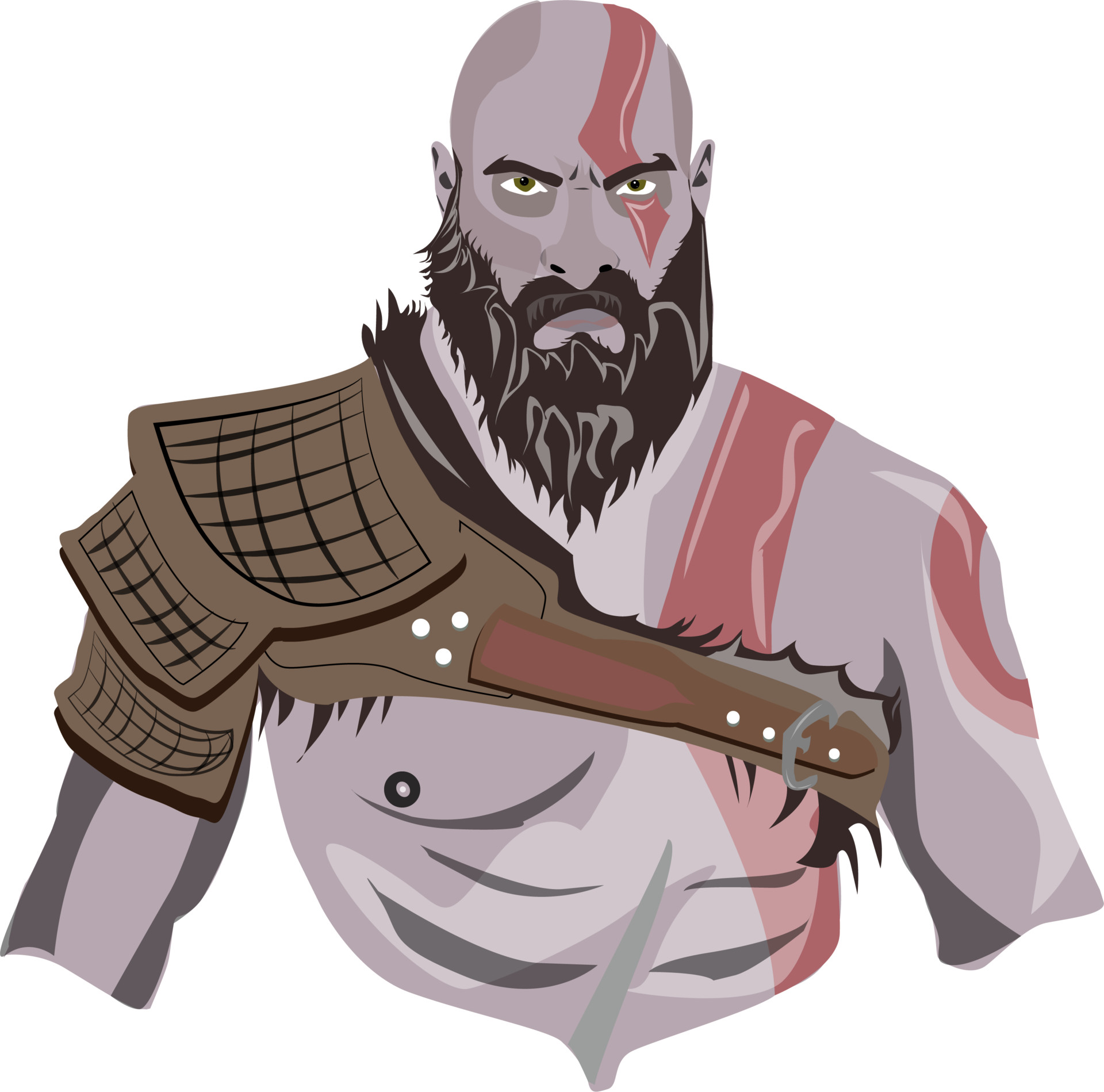 Artstation Kratos Mayank Lalwani