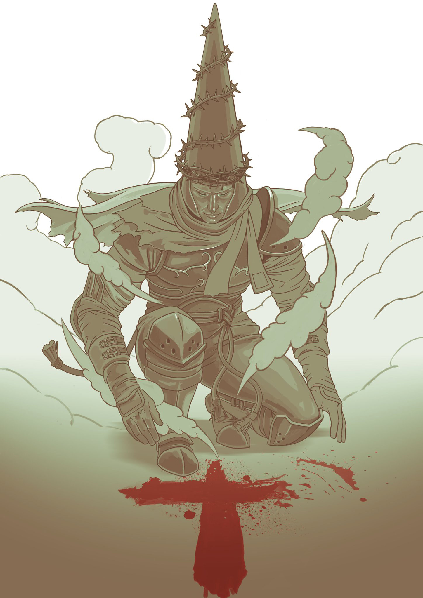 Blasphemous тату эскиз