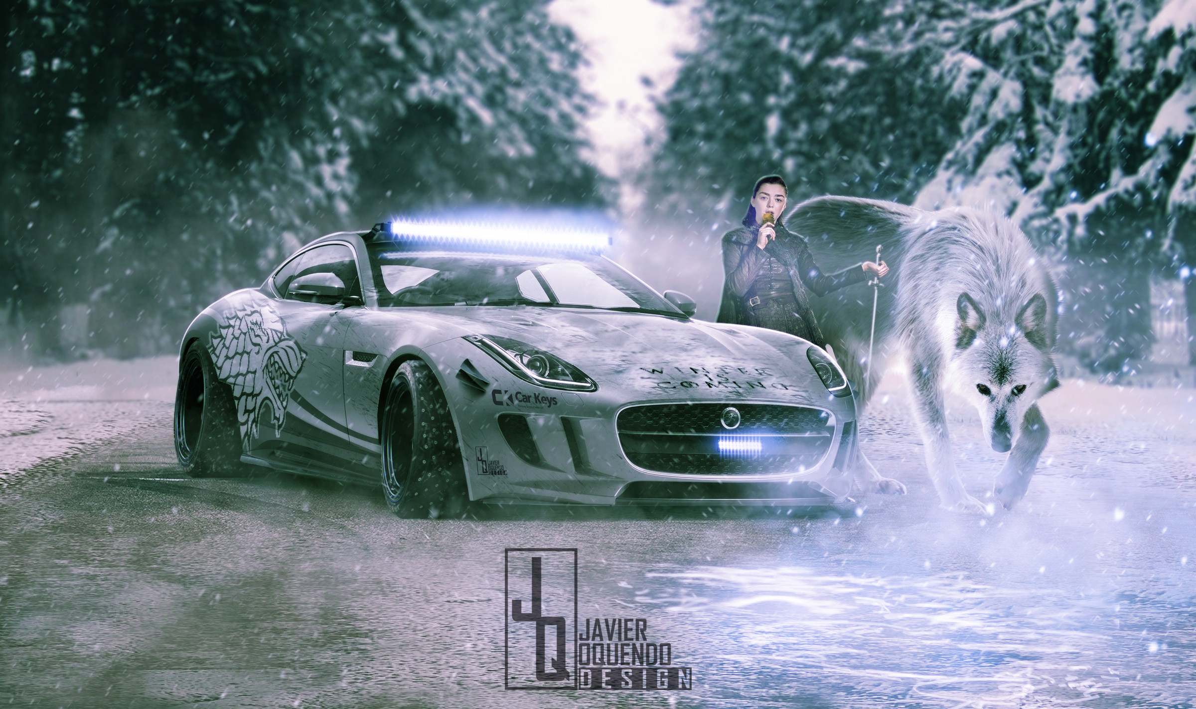 Arya Stark’s Jaguar F-Type
