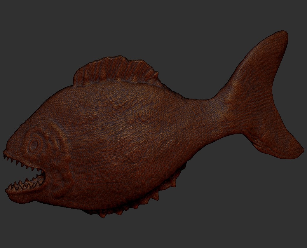 This one shows that it was a very dense mesh, back in the days i didn´t know really well how to manage the right amount of polygons.
