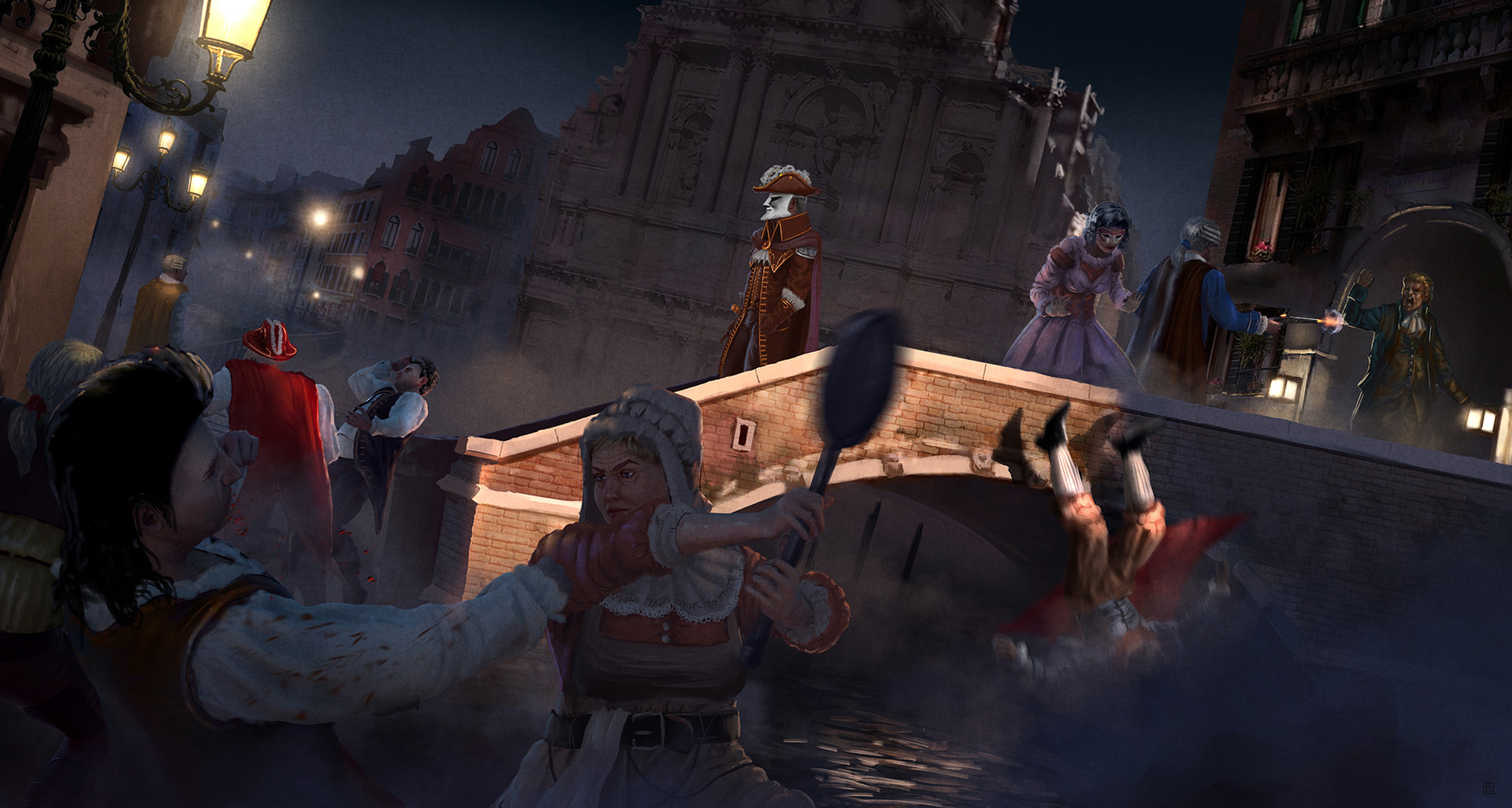 ArtStation Carnevale minature game