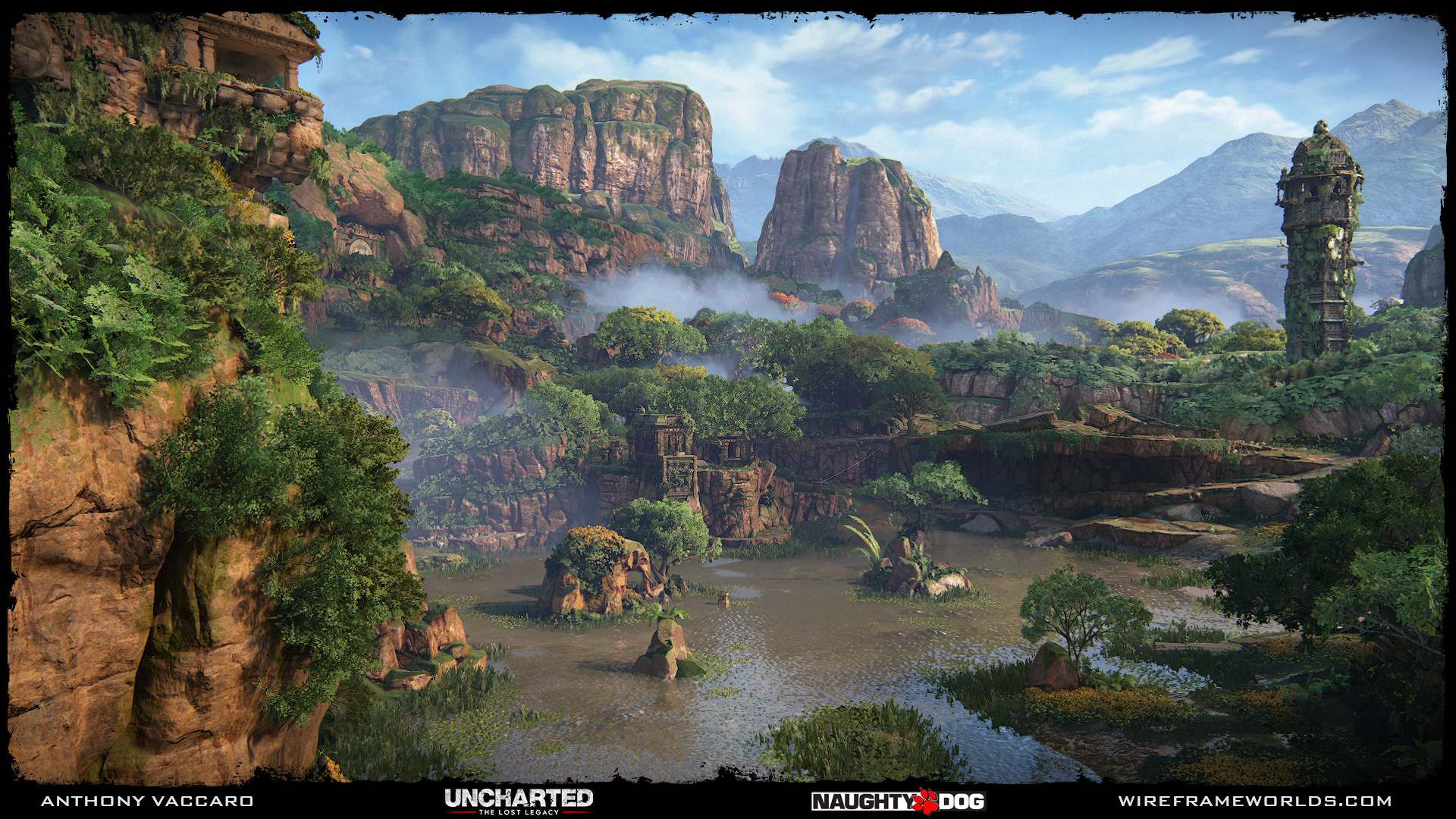 Anthony Vaccaro - Uncharted: Lost Legacy - Western Ghats