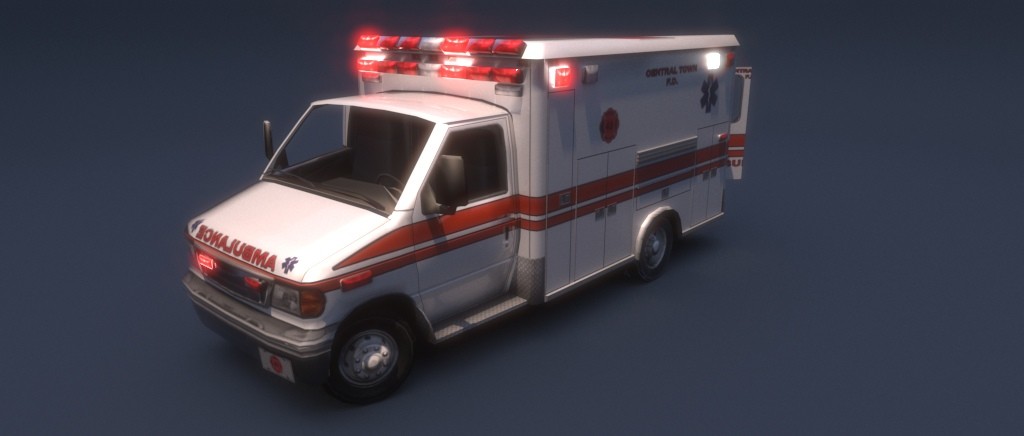 ArtStation - Ambulance