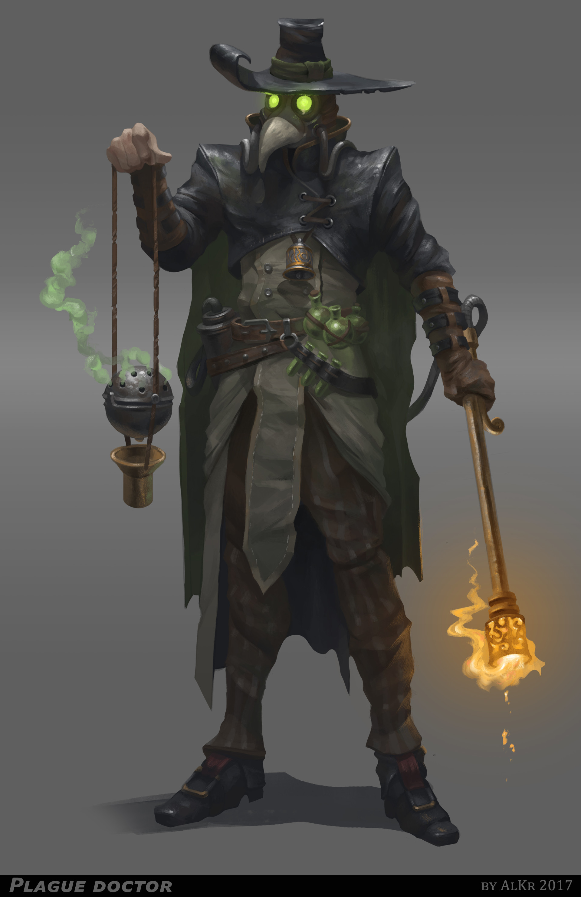 ArtStation - Plague doctor, Alexey Kruglov