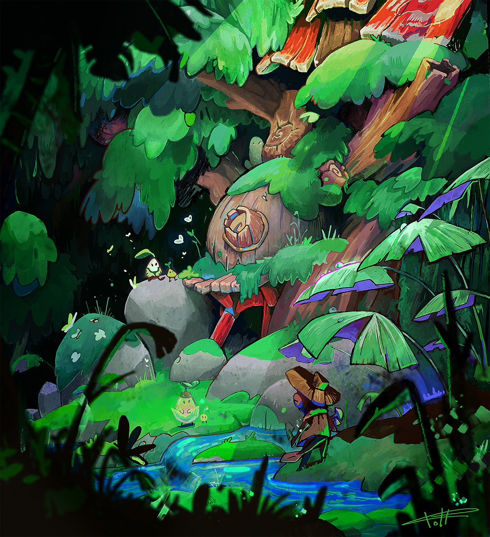 ArtStation - Go leaf