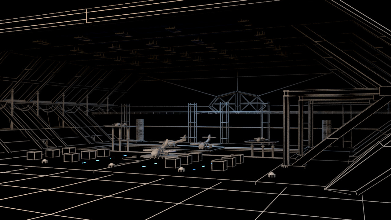 Raul Sabaj - 3D Space Hangar