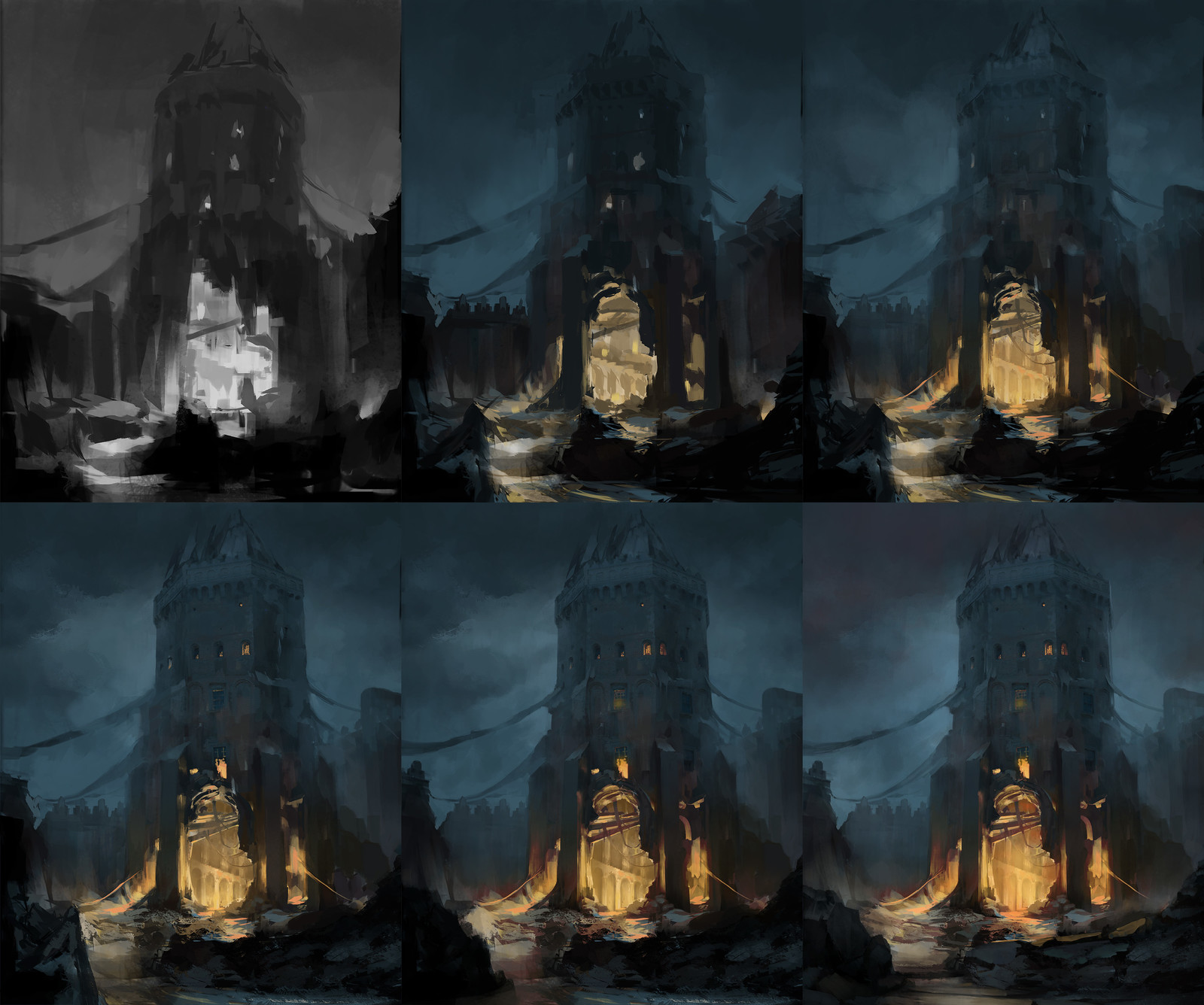 WIP steps