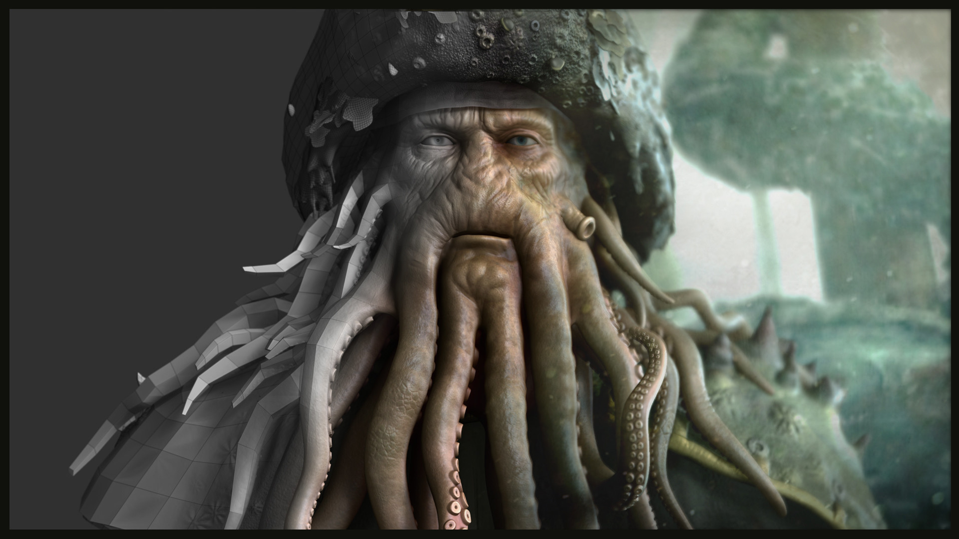 artstation davy jones pirates of the