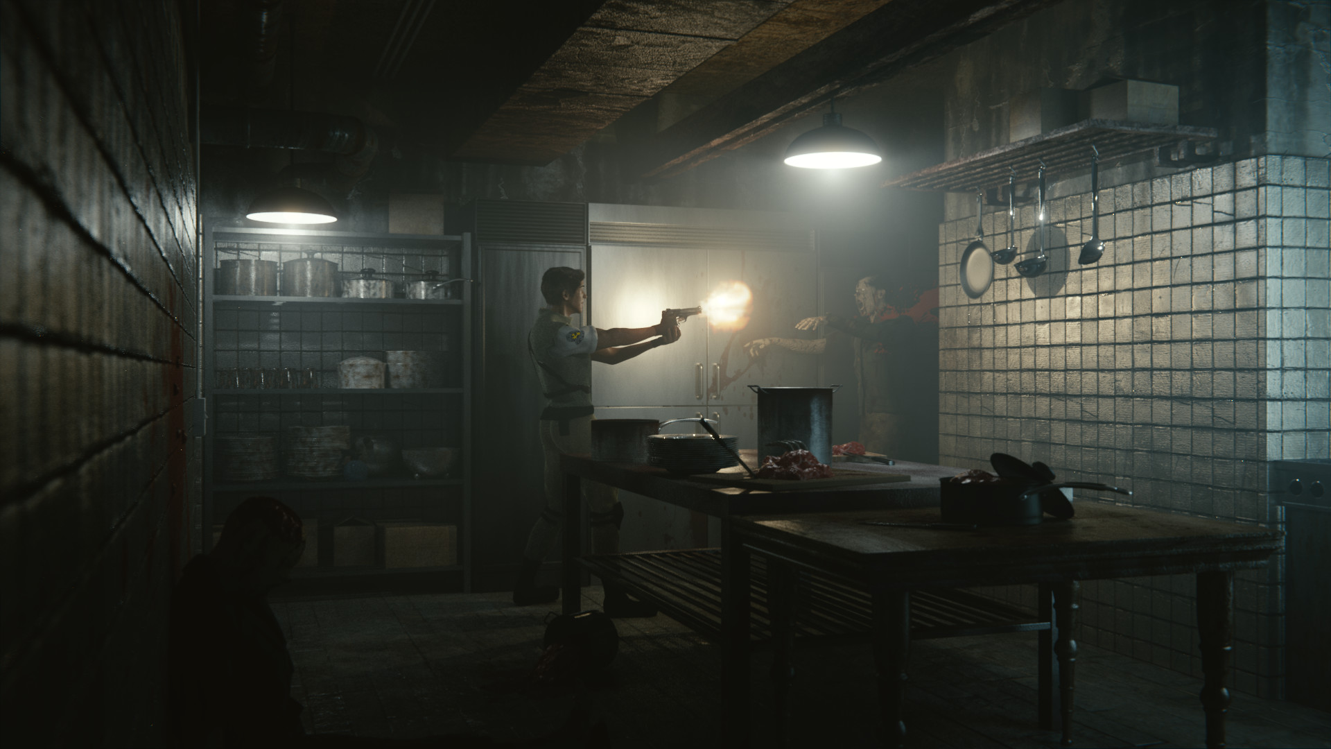 Pierpaolo Tausani Resident Evil Kitchen Fan Art