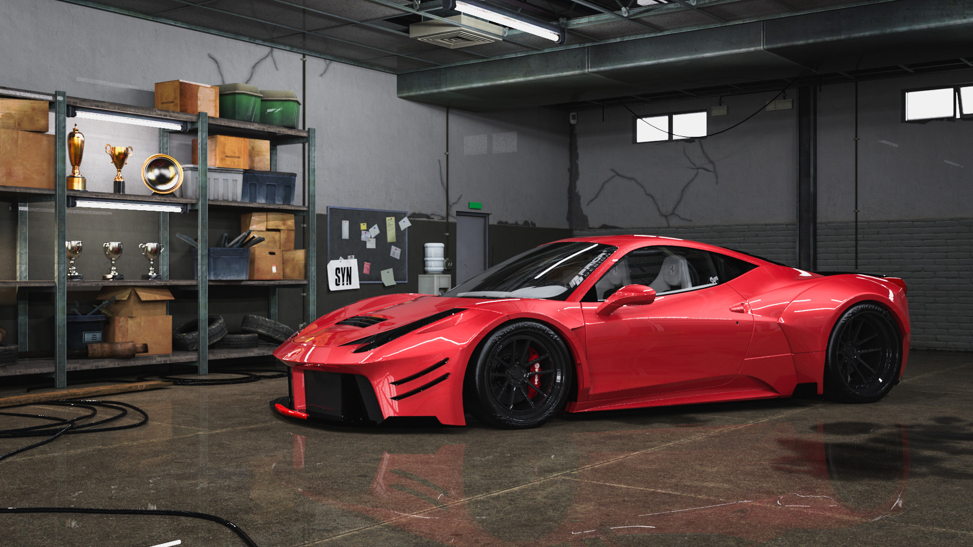 ArtStation , Prior Design Ferrari 458 Widebody, Mohammad