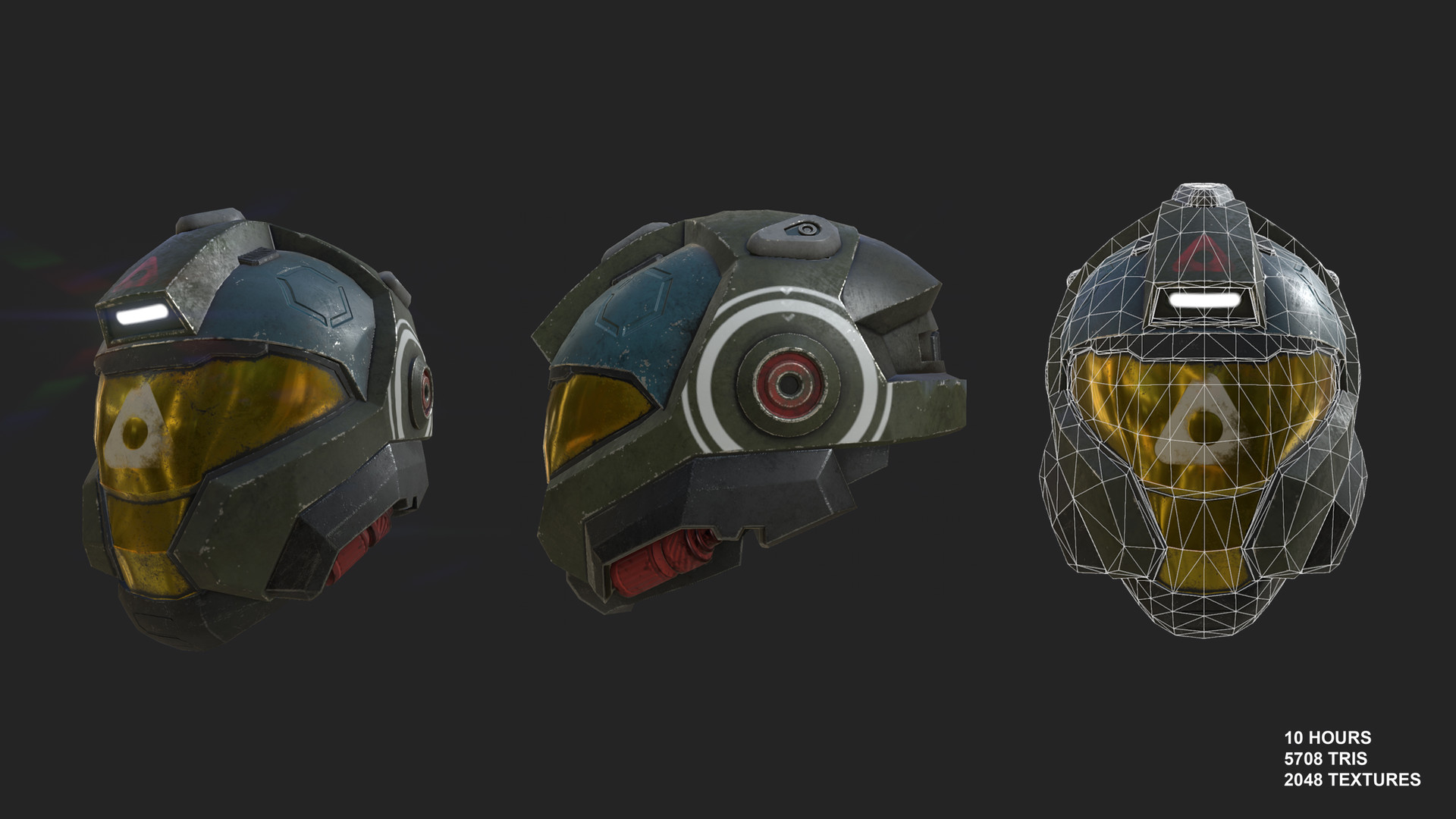 ArtStation - Sci fi Helmet