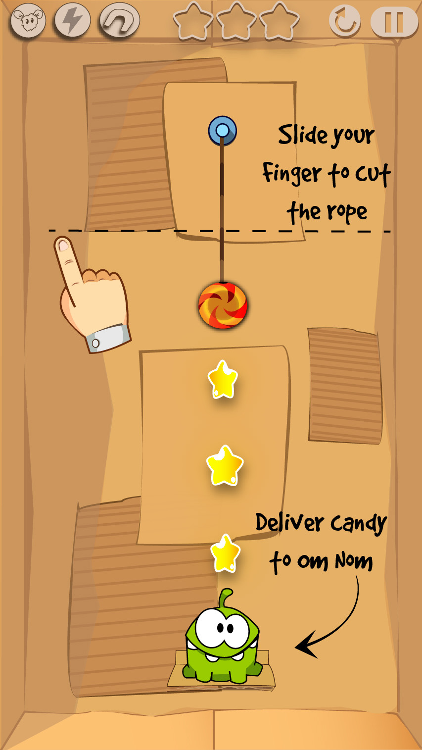 Cut the Rope Remastered, Game UI Database