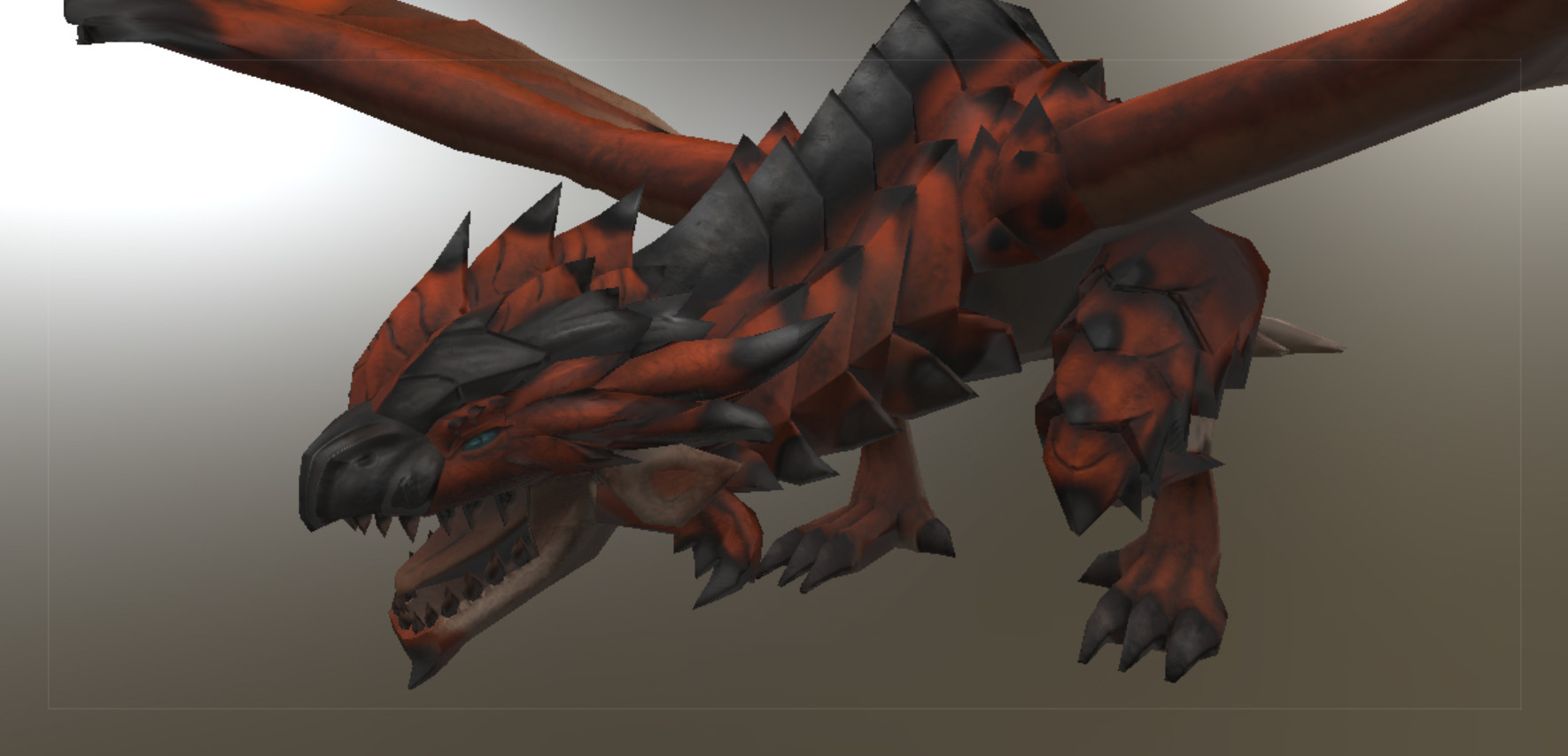 Artstation Monster Hunter Rathalos Xiaowen Lin