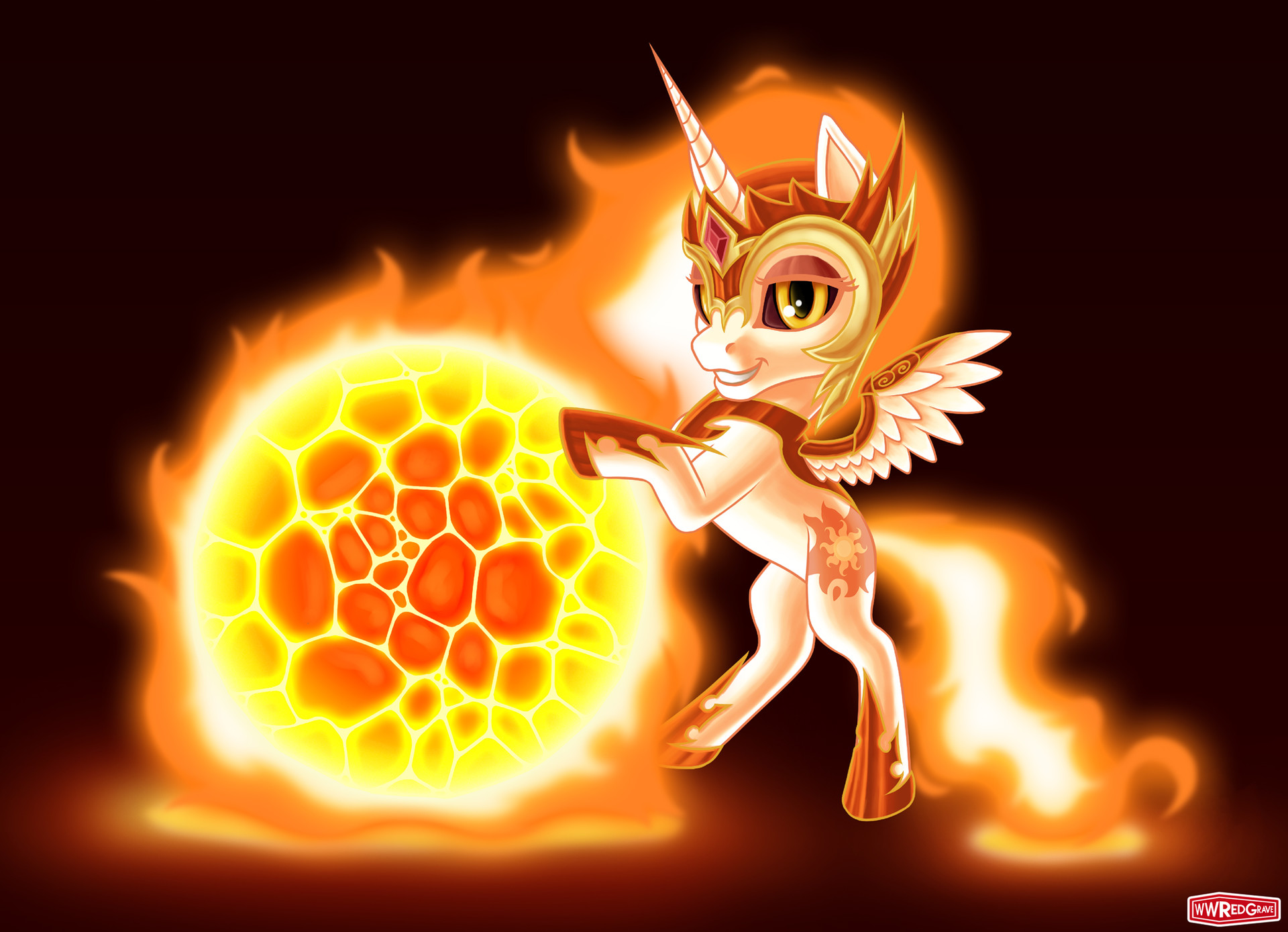 picture Nightmare Moon And Daybreaker Fanart artstation mlp fanart chibi villain