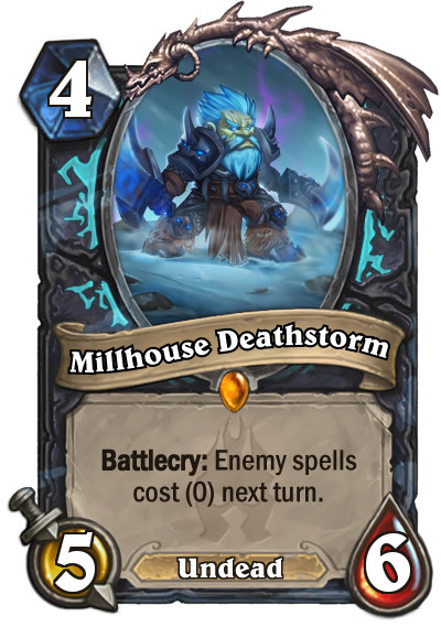 Millhouse Deathstorm Legendary Card