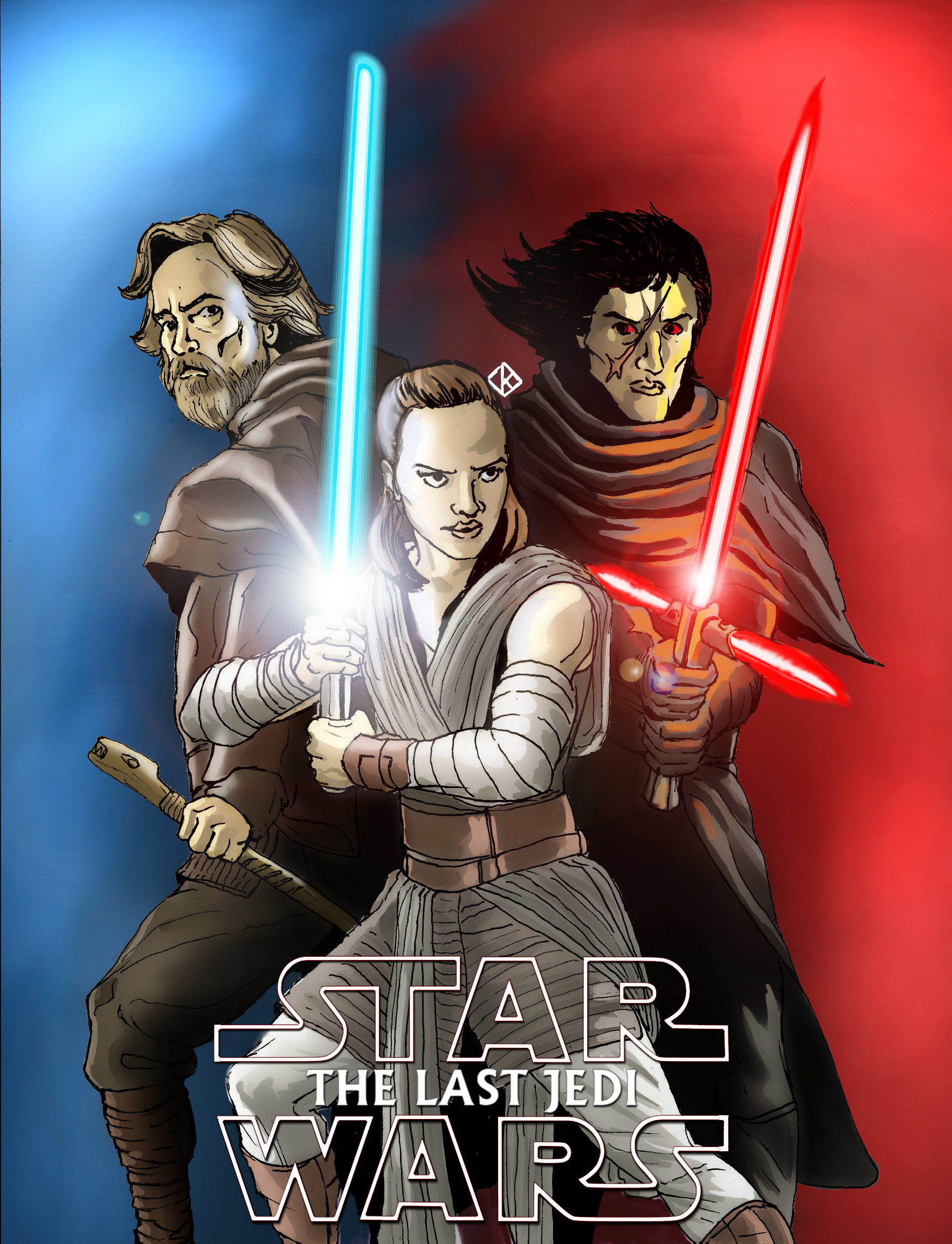 Artstation Star Wars The Last Jedi Fan Art