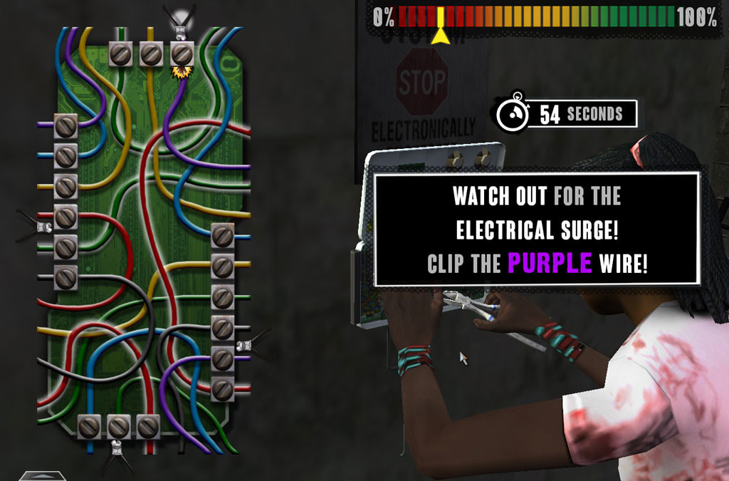 Bypass security minigame
