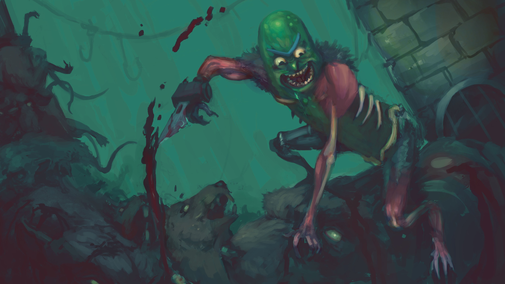 B Pezzillo Pickle Rick