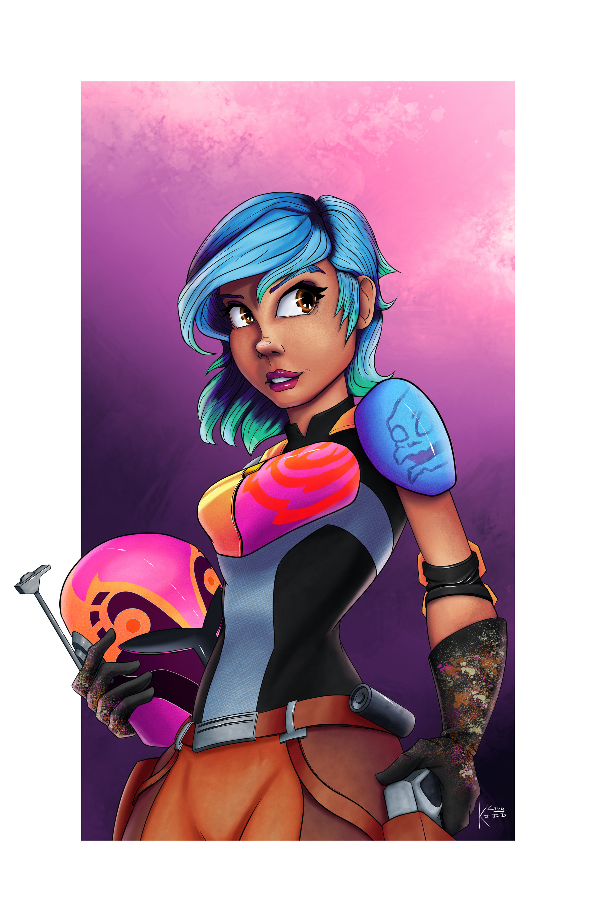 Artstation Sabine Wren Guy Kidd