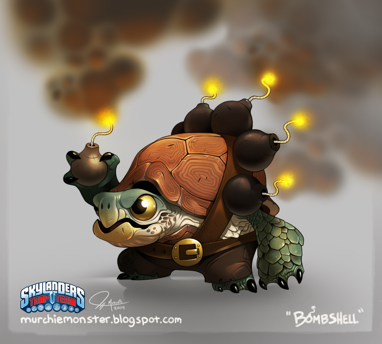 Artstation Skylanders Trap Team Concept Art Jeff Murchie