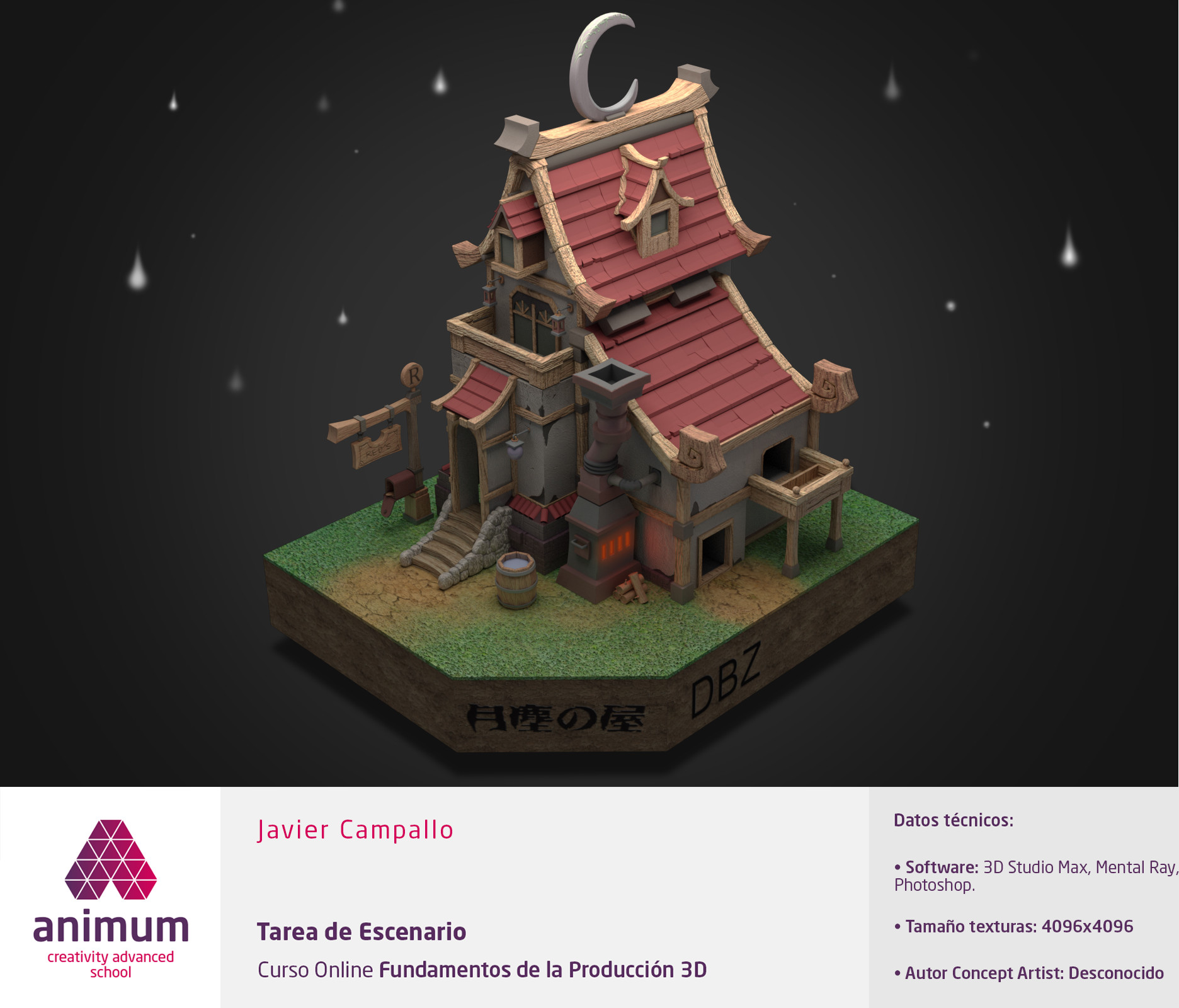 Artstation Final Project Of The Course 3d Production