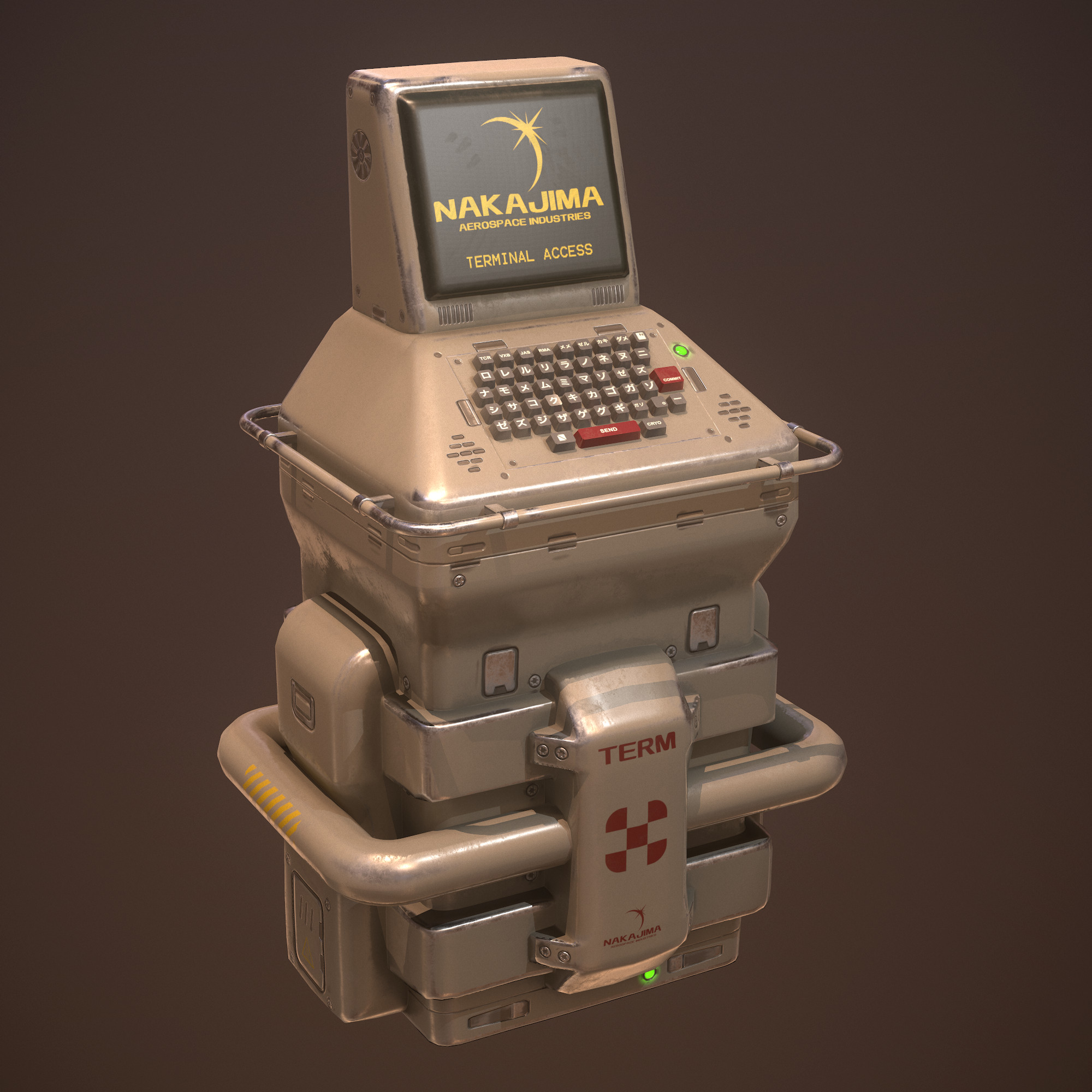 Jaakko Saari Sci Fi Console Concept Art