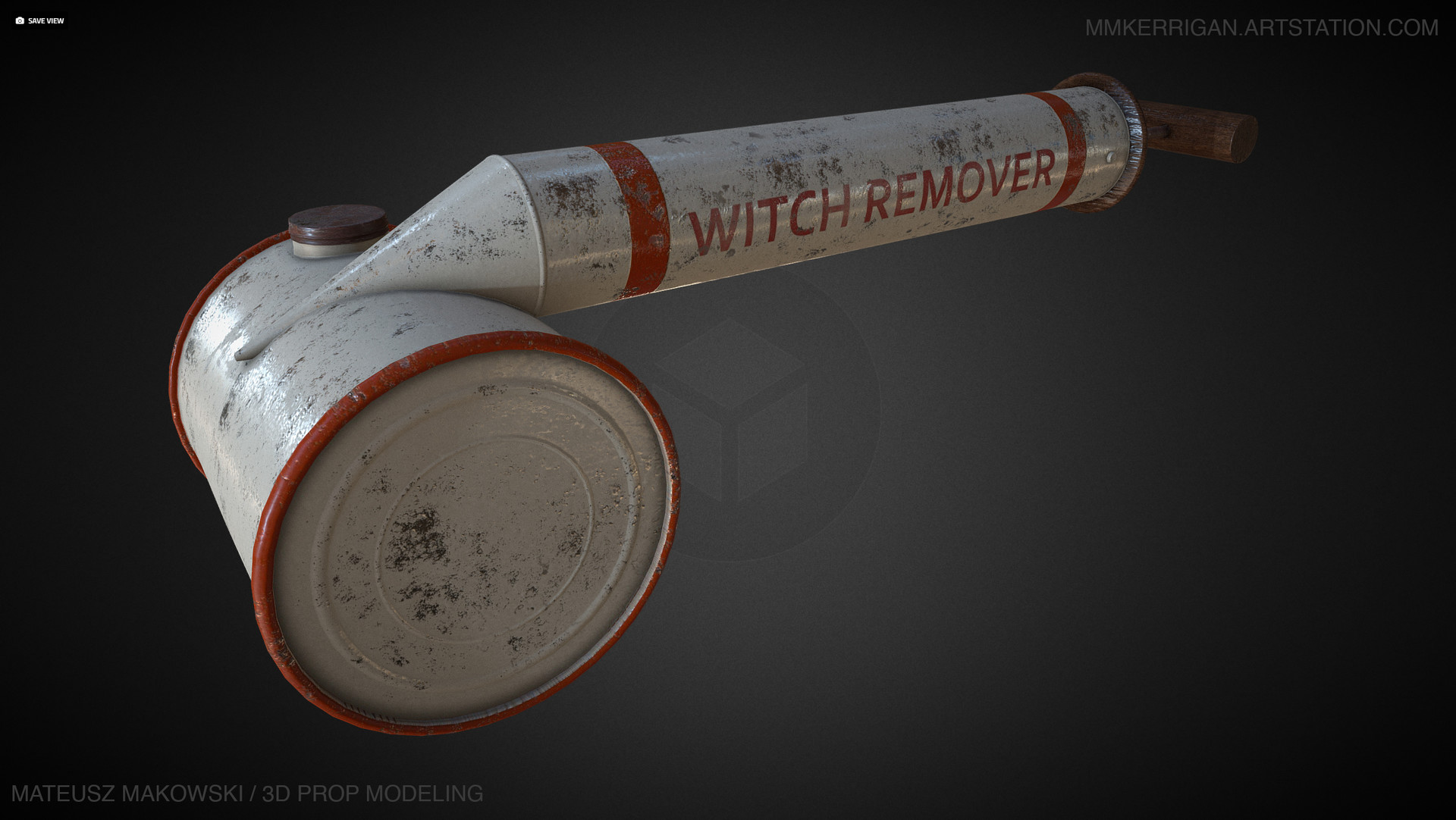Artstation Witch Remover Prop From The Wizard Of Oz Mateusz