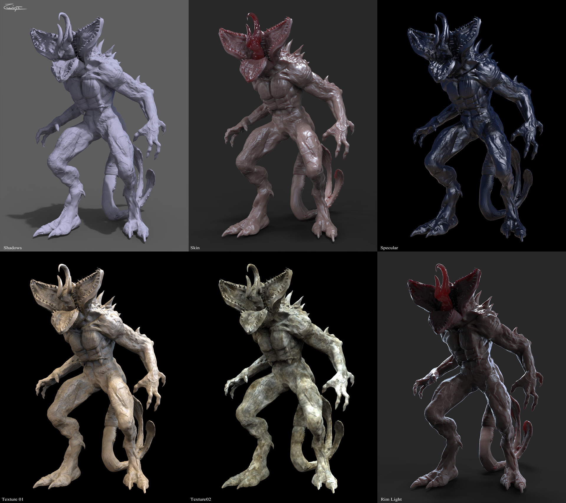 Artstation My Demogorgon Valeria Traverso