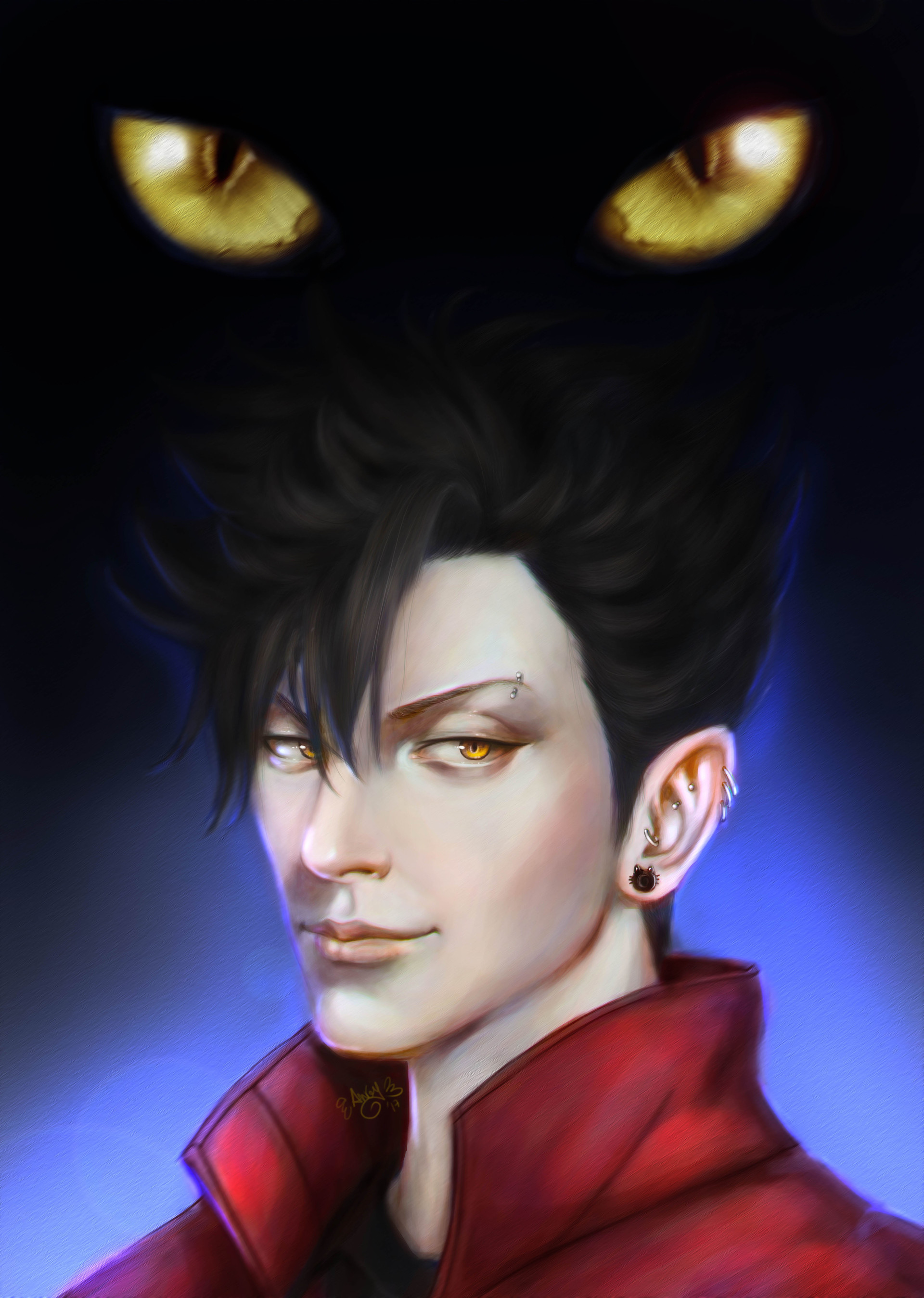 Kuroo Tetsurou Realistic Fanart Angy P Kuroo Tetsurou angy p