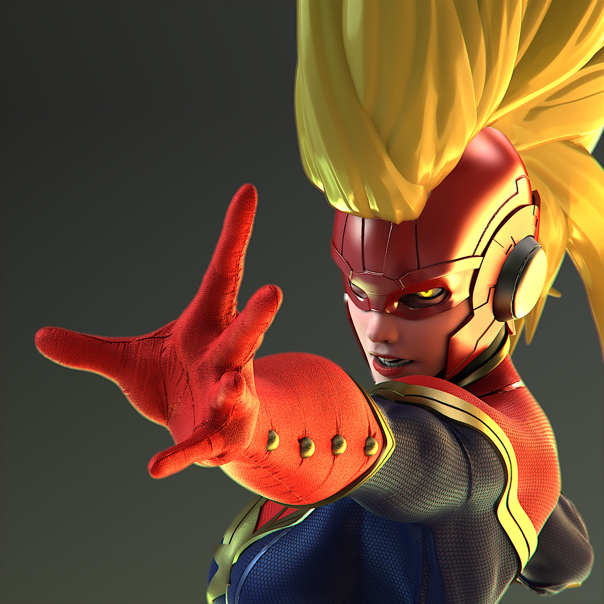 Captain Marvel Artstation