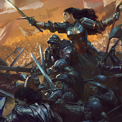 Bayard wu cover art joan of arc p