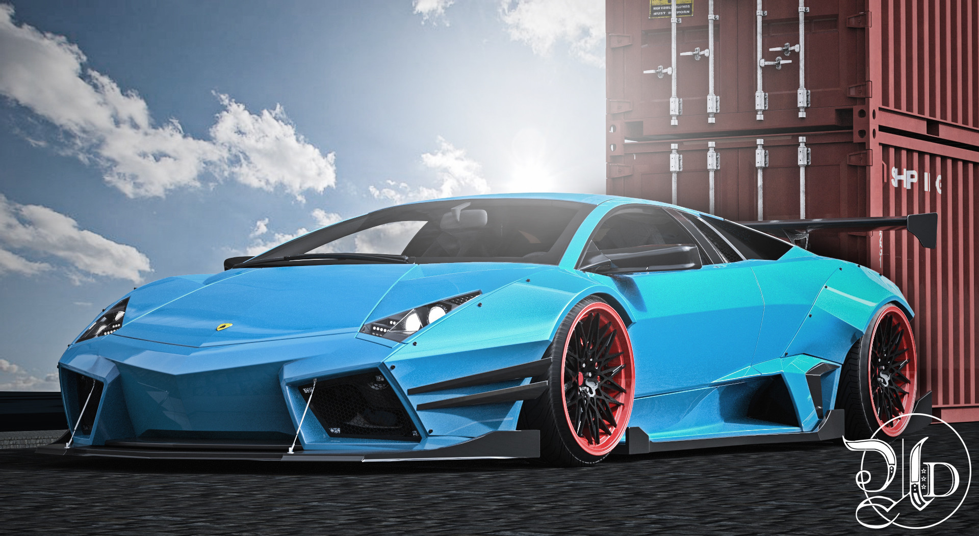 Artstation How Abouta Lamborghini Revent 243 N Quot Liberty Walk