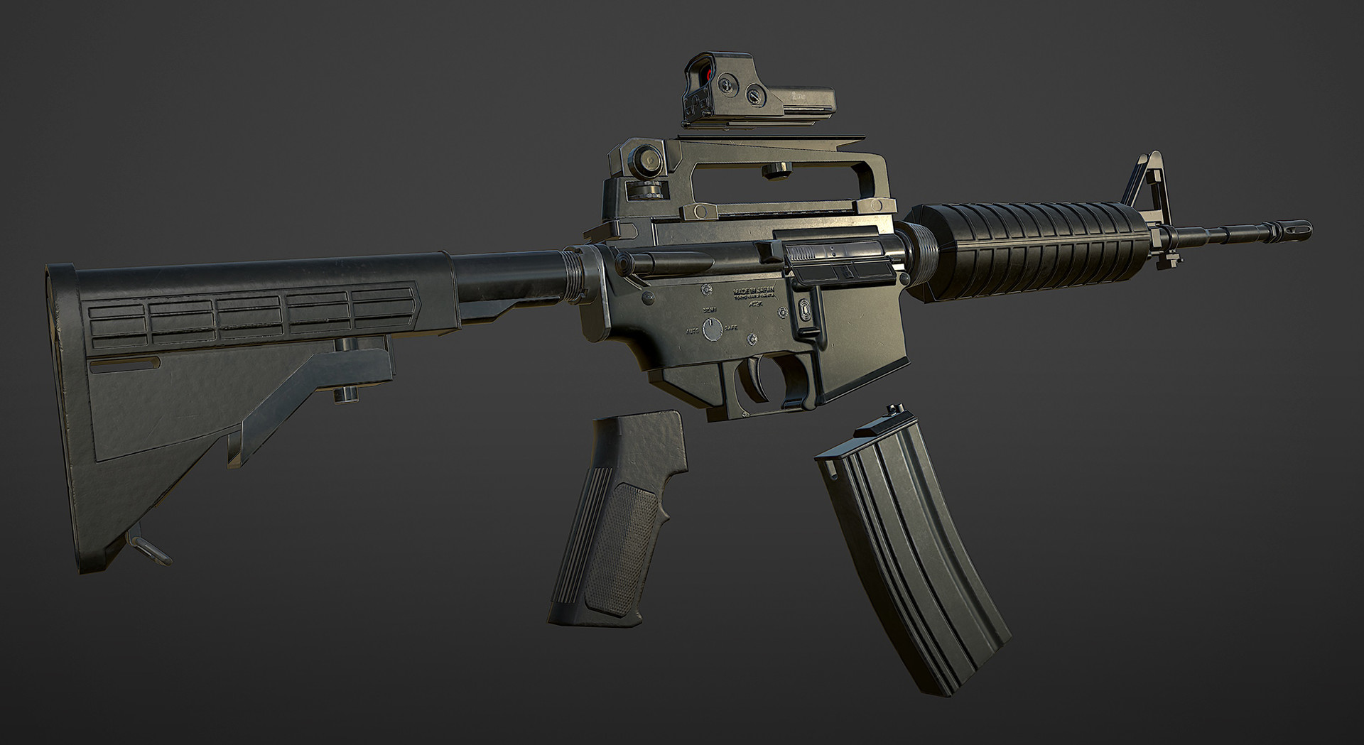 ArtStation - M4 Rifle