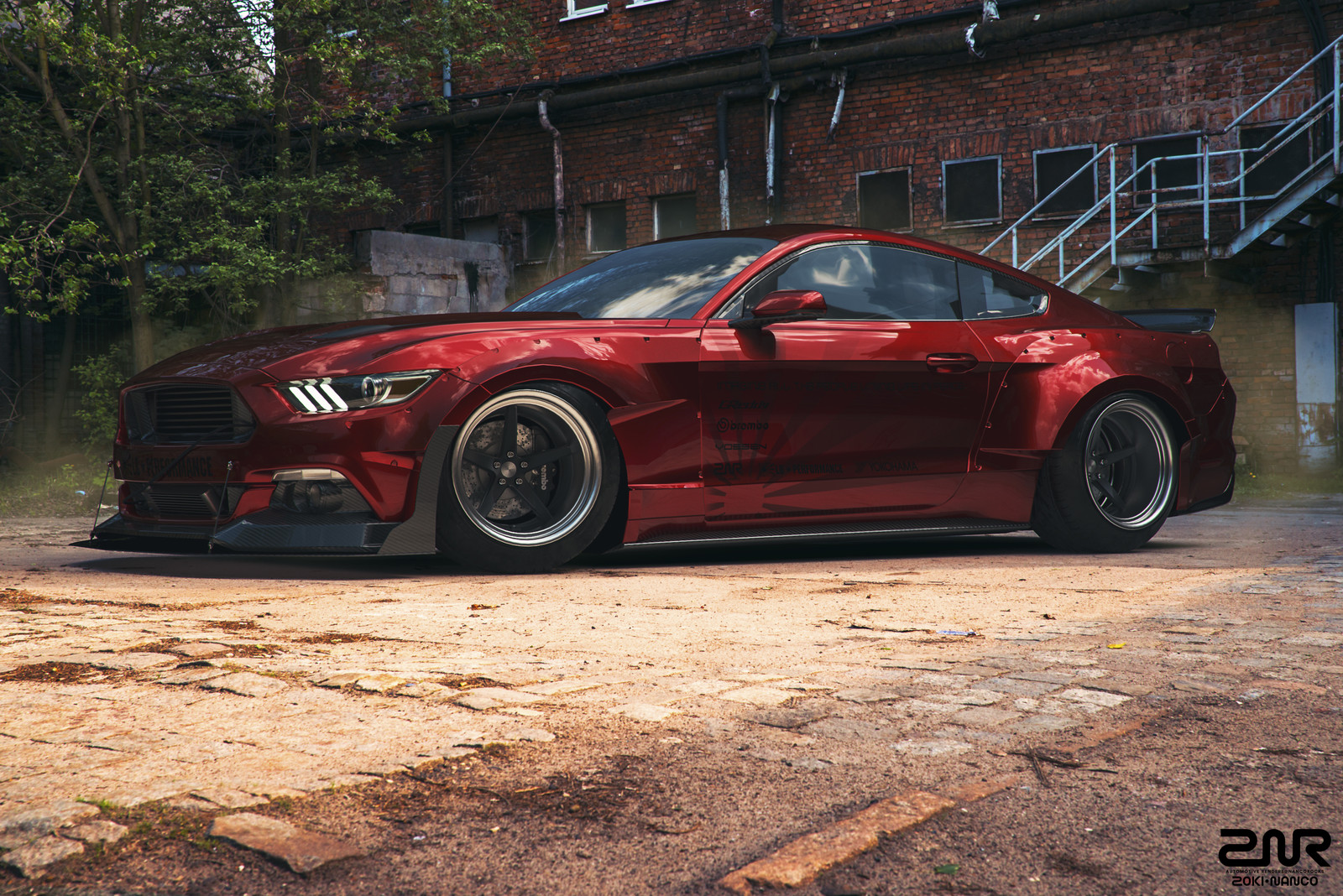 Ford Mustang Liberty walk