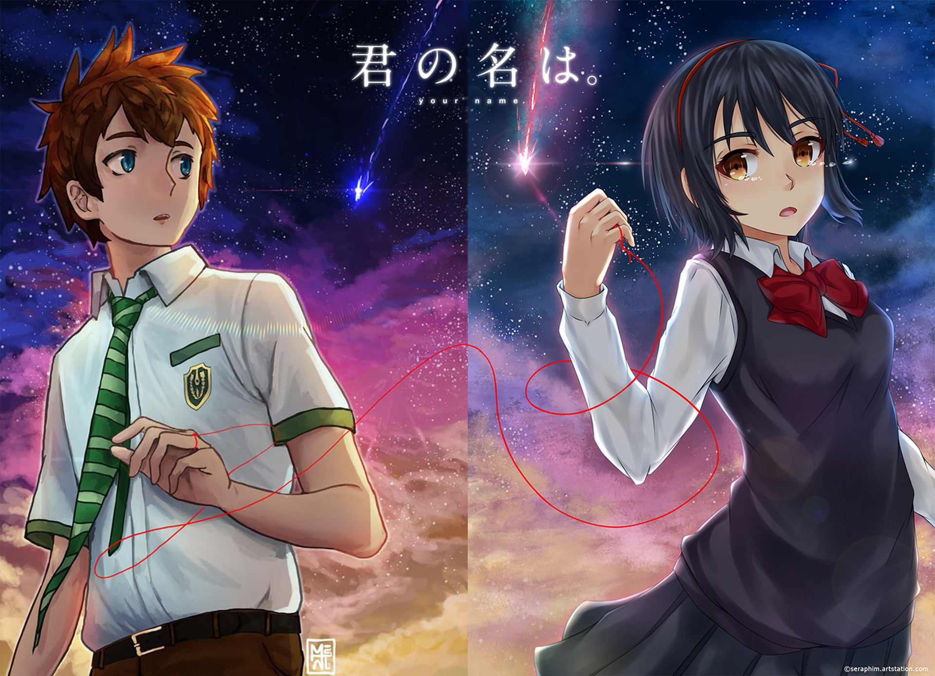 Alissandra Ong Your Name 君の名は Fanart