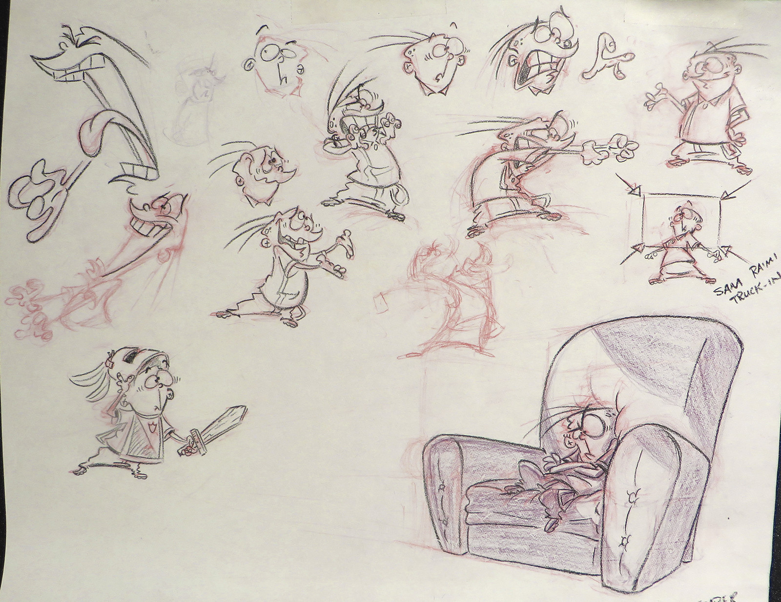 Ed - Pose Sheet 3