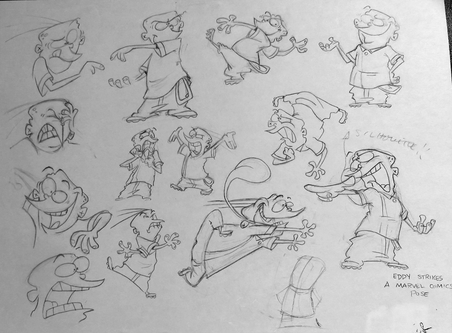 Ed - Pose Sheet 1